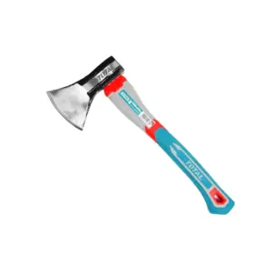 Total Tools Total Carbon Steel Axe Head 600g with Fiberglass Handle THAX061600