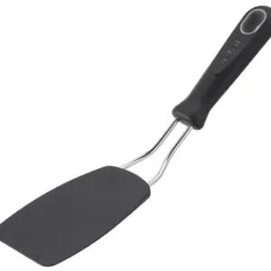 Tefal Comfort Flex Angle Spatula High-Heat Resistance Scratch-Free for Cookware Dishwasher-Safe Ergonomic Design Black Plastic K1290314