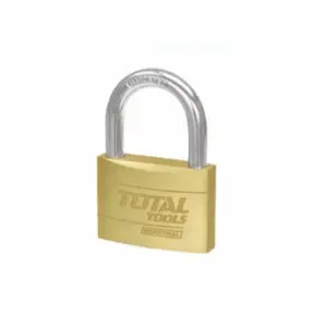 Total Tools Total Brass Padlock 40mm Heavy Duty TLK32402