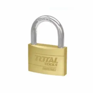 Total Tools Total Brass Padlock 50mm Heavy Duty TLK32502