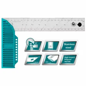 Total Tools Total Angle Square / Try Square TMT61126