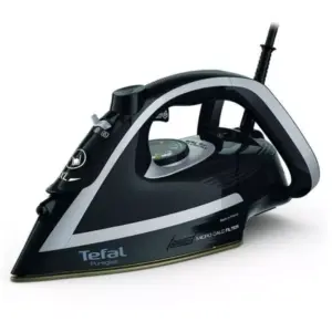 Tefal Puregliss Steam Iron 3000W Durilium Airglide Autoclean Soleplate FV8062G0
