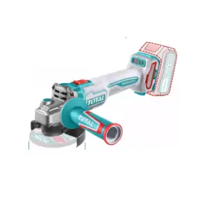 Total Tools Total Cordless Angle Grinder 20V 1200W with Brushless Motor, Battery & Charger TAGLI221253