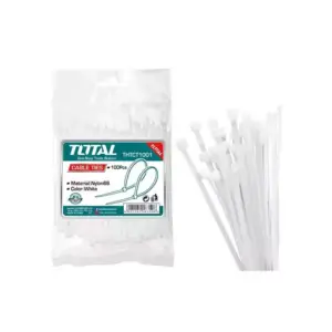 Total Tools Total Cable Ties 800mm White THTCT8001