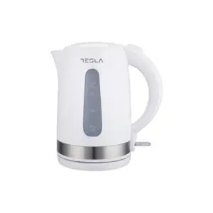 Tesla Appliances Tesla Electric Kettle, 1.7L, Plastic, 1850W, KT200WX
