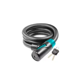 Total Tools Total Bicycle Lock 20x1200mm with 2pcs Brass Keys TBK12012