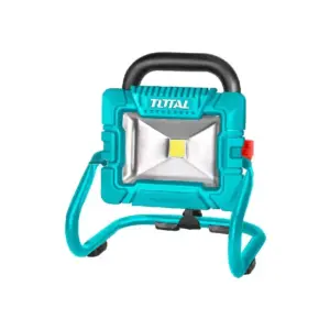 Total Tools Total Cordless Portable LED Work Lamp 4V with 5000mAh Battery & USB Cable TRLF4415