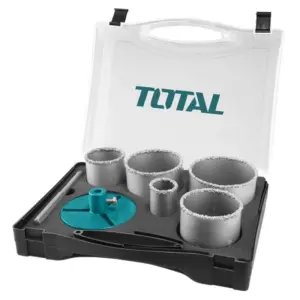 Total Tools Total Hole Saw 7pcs Carbide Gritted TACSH2071