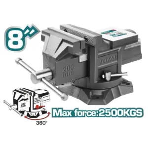 Total Tools Total Bench Vice 8" THT6186
