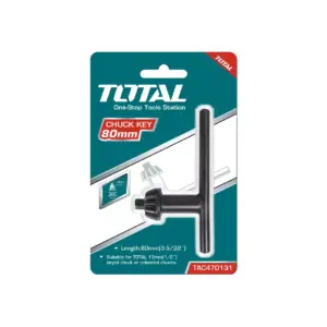 Total Tools Total Chuck Key 80mm for 13mm Key Chuck TAC470131