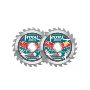 Total Tools Total Ultra-thin TCT Circular Saw Blade Set 165mm, Wood Cutting TAC2331653 (Pack of 2pcs)
