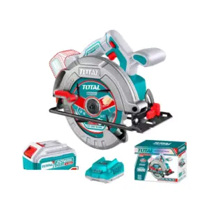 Total Tools Total Cordless Circular Saw 20V with 185mm Blade, Battery & Charger TSLI18511