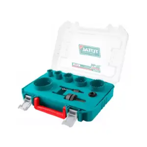Total Tools Total Electricians Bi-metal Hole Saw 9pcs Set TACSH0092