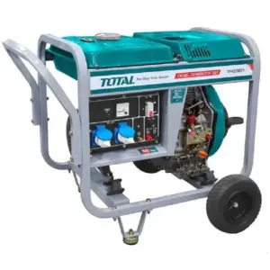 Total Tools Total Diesel Generator 3kW Single Phase Pull Start TP430001-8