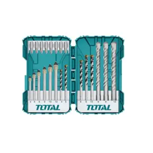 Total Tools Total Drill Bits & Screwdriver Bits Set Pack of 22 TACSDL12201