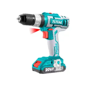 Total Tools Total Cordless Impact Drill 20V with Brushless Motor, Battery & Charger TIDLI209686