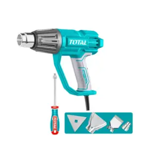 Total Tools Total Electric Heat Gun 2000W with Nozzles & Scraper TB20078