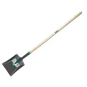 Total Tools Total Garden Steel Shovel with Wooden Handle THTHW0202
