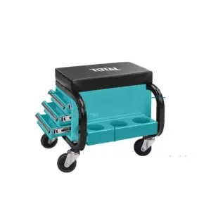 Total Tools Total Workshop Trolley with Creeper Seat THCS103