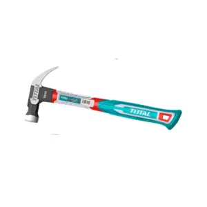 Total Tools Total Claw Hammer 16oz/450g with Magnetic Nail Function, Drop-Forged Hammer Head THCH61016