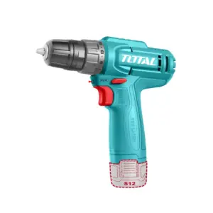 Total Tools Total Cordless Drill Driver 12V with USB-C Charging Port & 1.5Ah Battery TDLI12456