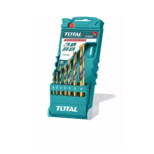 Total Tools Total Drill Bit Set HSS Twist 7pcs TACSD0075