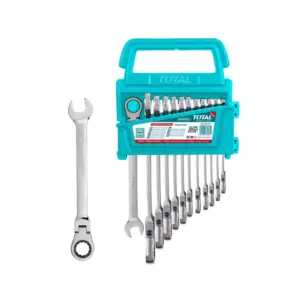 Total Tools Total Flexible Ratchet Spanner 8-19mm 12pcs Set THT102RK5126