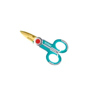 Total Tools Total Electrician's Scissor 5.5" with Stainless Steel Body, Unique Design Handle THT1155871