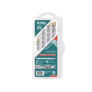 Total Tools Total Drill Bit Hammer Set 4pcs TACSD1945