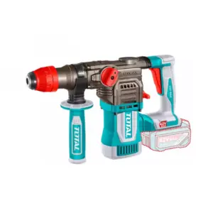 Total Tools Total Cordless Rotary Hammer Drill 4.5J 42V with Battery, Charger & Accessories TRHLI422882