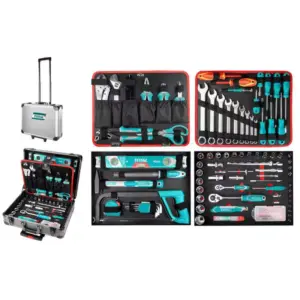 Total Tools Total Tool Box Hand Tools 147pcs Set THKTHP21476