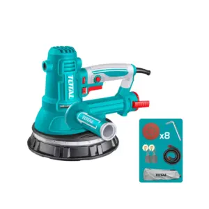 Total Tools Total Drywall Sander 850W with Integrated Work Light & Accessories TDWS10508