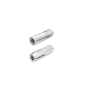 Total Tools Total Drop-In Anchor Plug 5/16"x1-1/4" Carbon Steel, Zinc Plated Finish THWDA5161141 (Pack of 50pcs)