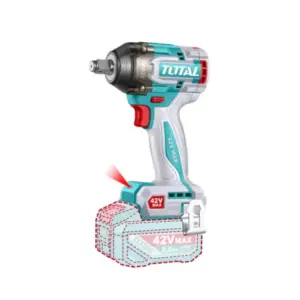Total Tools Total Cordless Impact Wrench 42V with Brushless Motor, Battery & Charger TIWLI42602