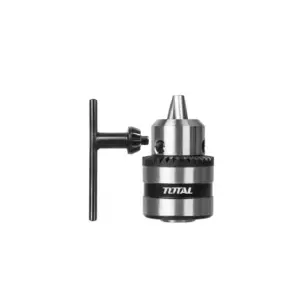 Total Tools Total Drill Key Chuck 10mm with Screw Thread, 60mm Key Chuck TAC451001