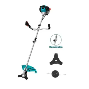 Total Tools Total Grass Trimmer & Bush Cutter Petrol 1.25Kw(2HP) 9000rpm Powerful 2-stroke motor TP5434421