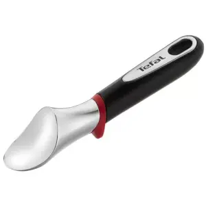 Tefal Ingenio Ice Cream Scoop 10 Inch Chromed Aluminum Premium Quality K2072214