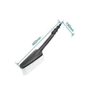 Total Tools Total Pressure Washer Gun Brush, Fix Brush 420x130mm PP, PA66 Material THFB4301