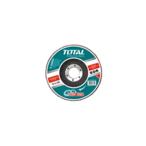 Total Tools Total Flap Disc 180mm P40 for High Steel, Steel, Cast Iron & Sheet Steel TAC631801