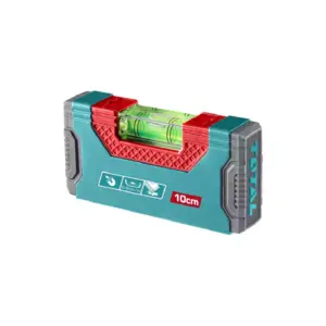 Total Tools Total Magnetic Mini Spirit Level, Hand Level 10cm TMT205101
