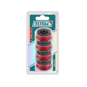 Total Tools Total Line Spool 5m for Lithium-ion Grass Trimmer 4pcs Set TALS1602
