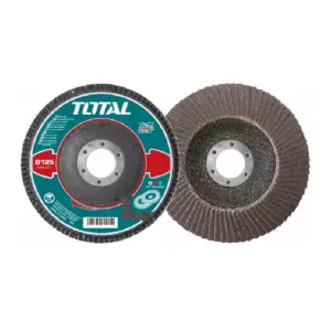 Total Tools Total Flap Disc for Metal 125x22.2mm P80 TAC631253