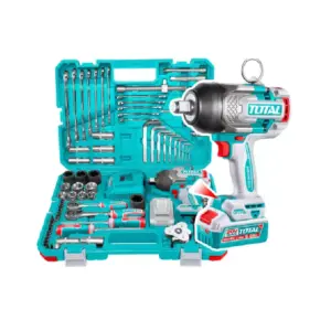 Total Tools Total Cordless Impact Wrench Tools 126pcs Set THKTHP31262