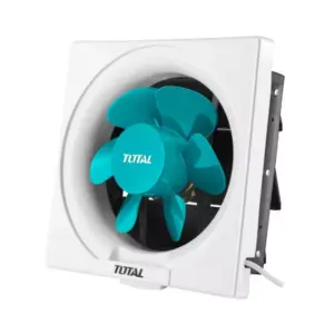 Total Tools Total Exhaust Fan 200mm 220-240V with 100% Copper Wire, Pull Cord Without Plug TPEF3081