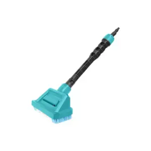 Total Tools Total Pool Brush 195mm with Two 300mm Extension Rods TPB30160