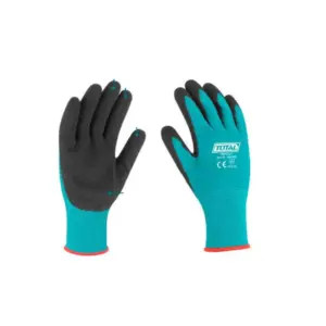 Total Tools Total Nitrile Frosted Coated Gloves XL for Oil Environment TSPTG01