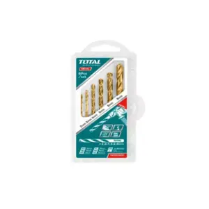 Total Tools Total Drill Bit Set HSS Twist 6pcs TACSD0605