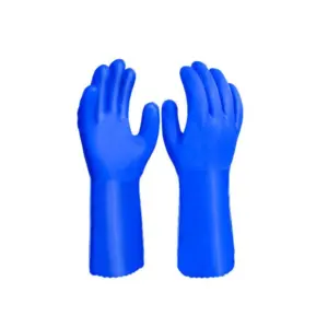 Total Tools Total PVC Safety Gloves XL 30cm Oil, Acid & Alkali Resistance TSP1803