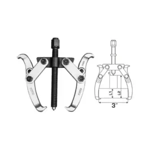 Total Tools Total Gear Puller 2 Jaws 3" THTGP236