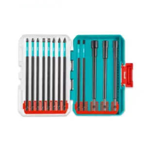 Total Tools Total Impact Screwdriver Bits 150mm 13pcs Set TACSDL01306